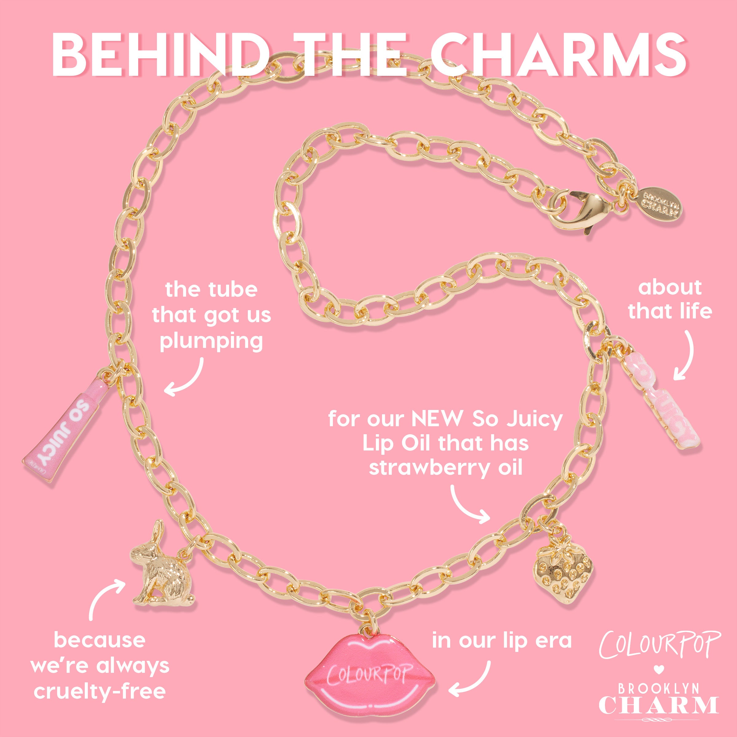 Brooklyn Charm x ColourPop Necklace - Image 3